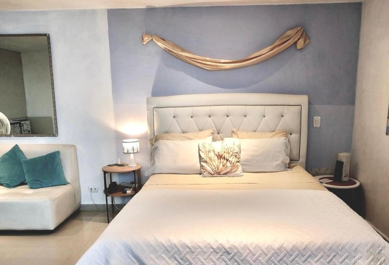 Aparta Estudio Confortable Vista Al Mar Cartagena Exteriör bild